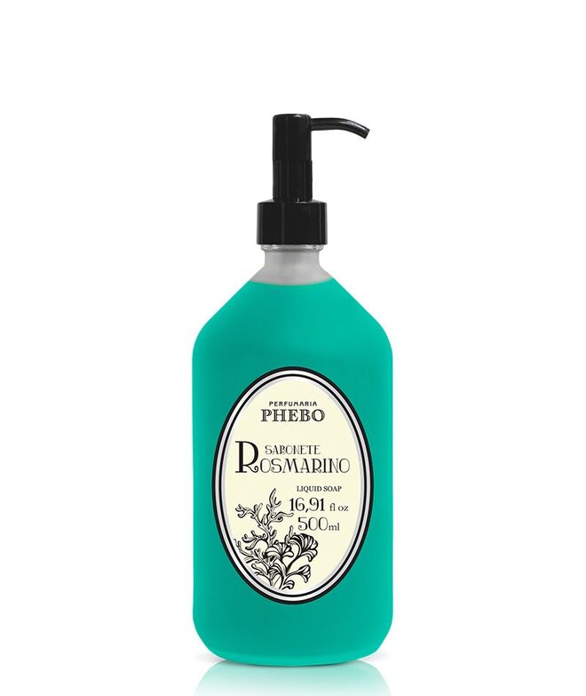 Sabonete líquido Rosmarino, 500 ml, €28, Phebo