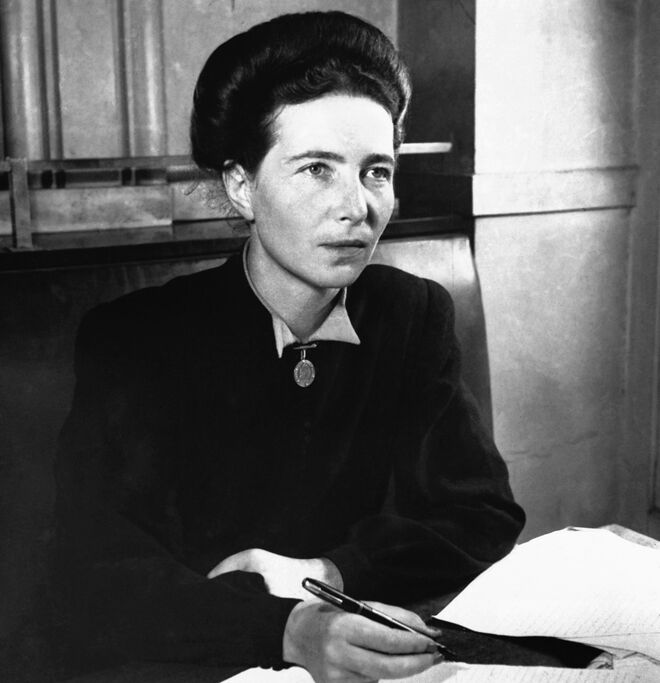 Simone de Beauvoir escreveu a sua primeira e única peça em 194