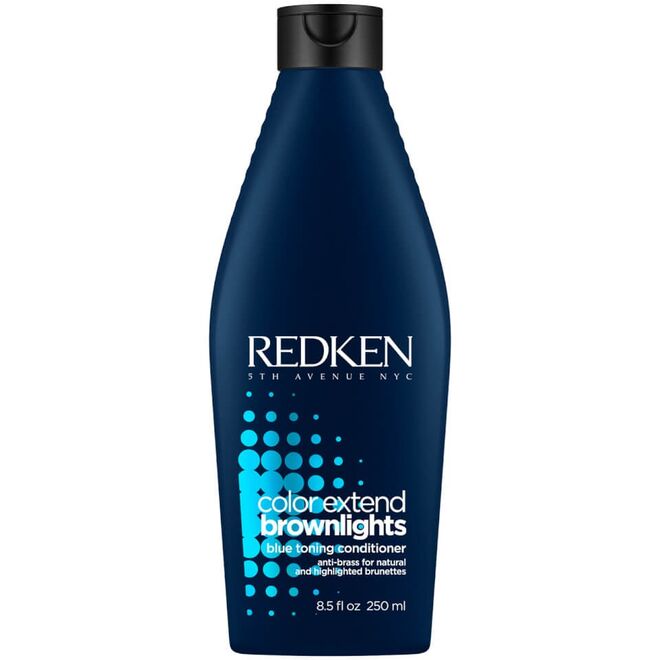 Condicionador com pigmento azul Color Extend Brownlights, 250 ml, €22,93, Redken, em www.lojashampoo.pt
