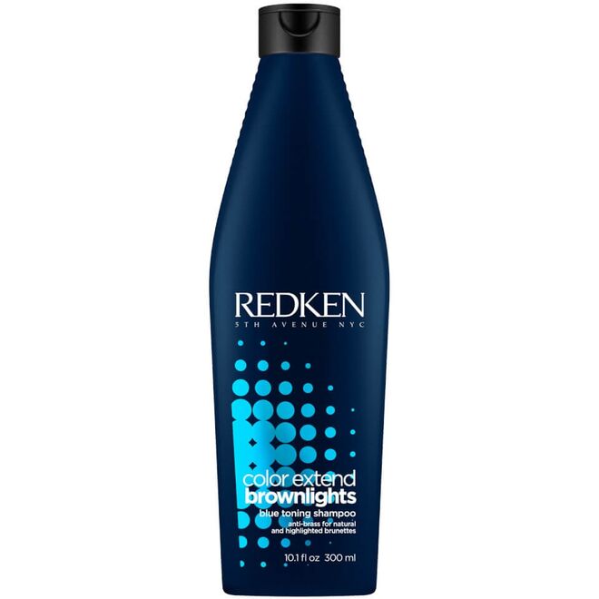 Champô com pigmento azul Color Extend Brownlights, 300 ml, €20,30, Redken, em www.lojashampoo.pt