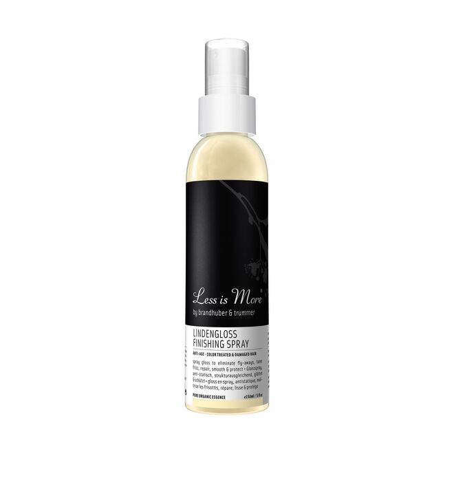 Spray hidratante que amacia e protege o cabelo pintado, 150 ml, €30, Less is More, em www.organii.com