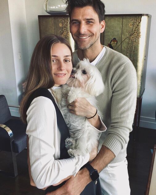 Olivia Palermo and Johannes Huebl