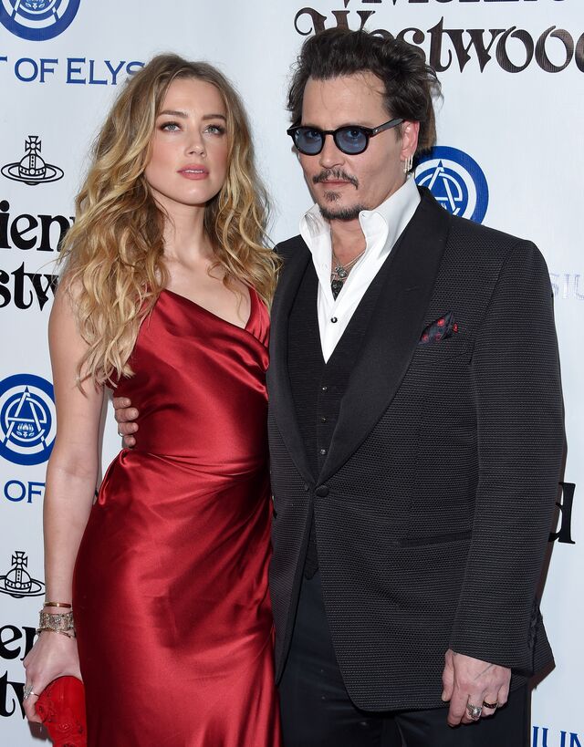 Amber Heard e Johnny Depp | 23 anos de diferença