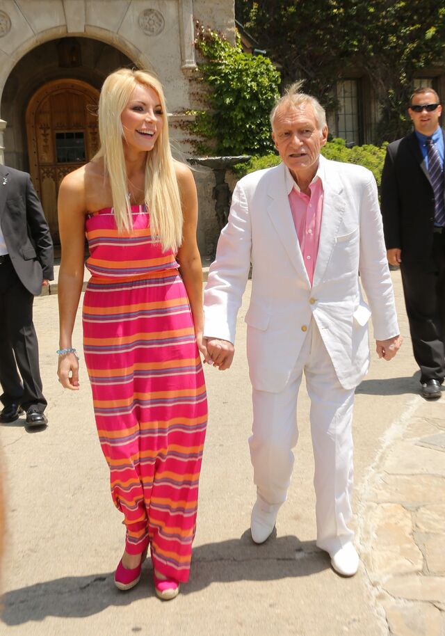 Crystal Harris e Hugh Hefner | 60 anos de diferença
