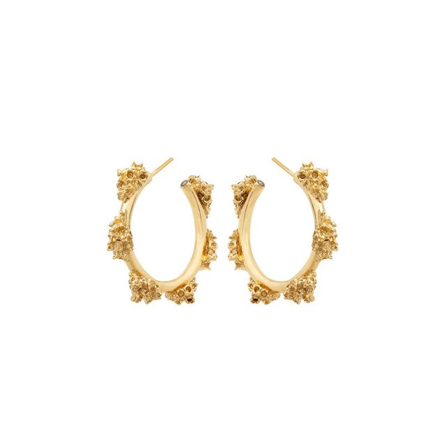 Brincos Campanulas in hoop, €85, Carolina Curado 