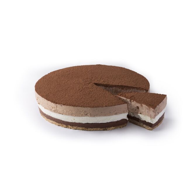 Bolos de gelado com três camadas feitos com até três sabores, escolhidos de acordo com a preferência do cliente e uma cobertura. Tem de ser encomendado com um mínimo de 3 dias de antecedência, €35, Santini, através do email geral@santini.pt