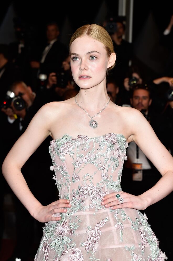 Elle Fanning em Zuhair Murad
