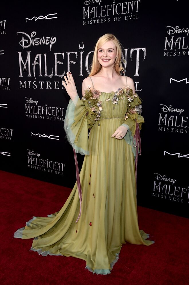Elle Fanning em Gucci