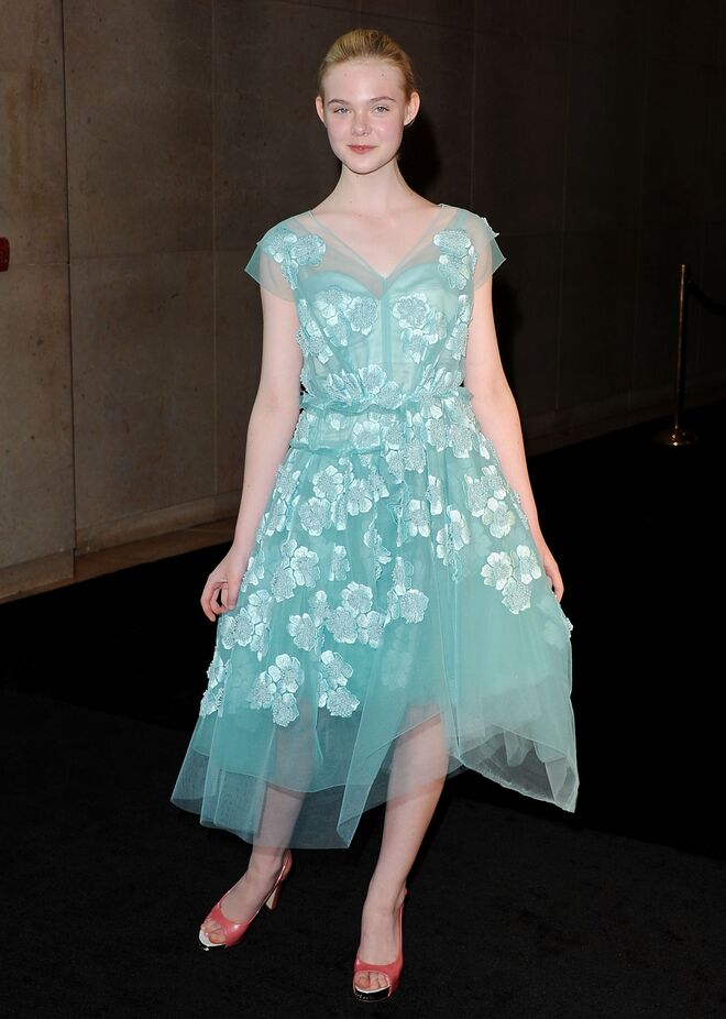 Elle Fanning em Marc Jacobs