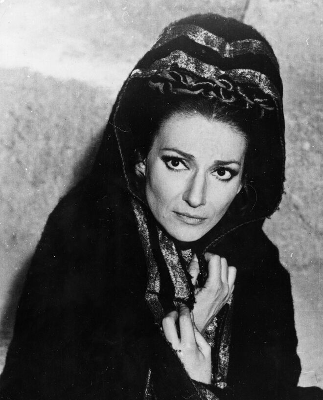 Maria Callas no filme "Medeia"(1969)