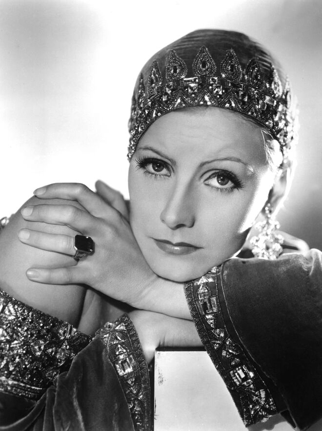 Greta Garbo no filme "Mata Hari"(1932)