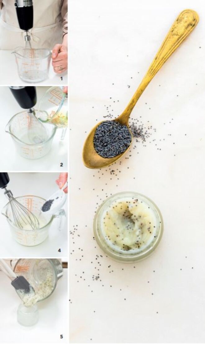 Gel esfoliante oleoso