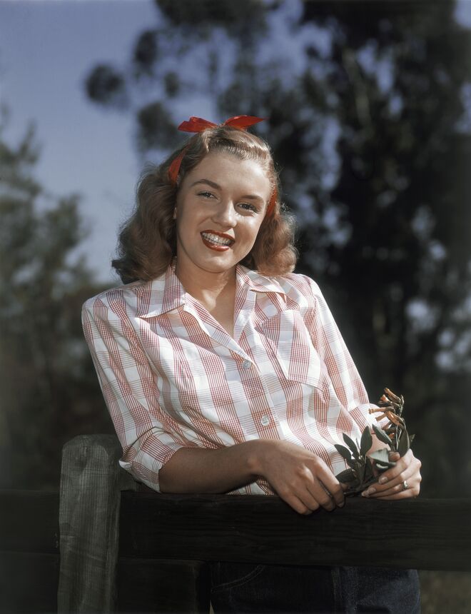Norma Jeane na década de 1940