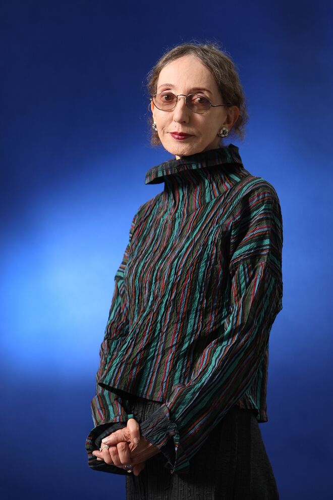 A autora do livro 'Blonde' (2000), Joyce Carol Oates