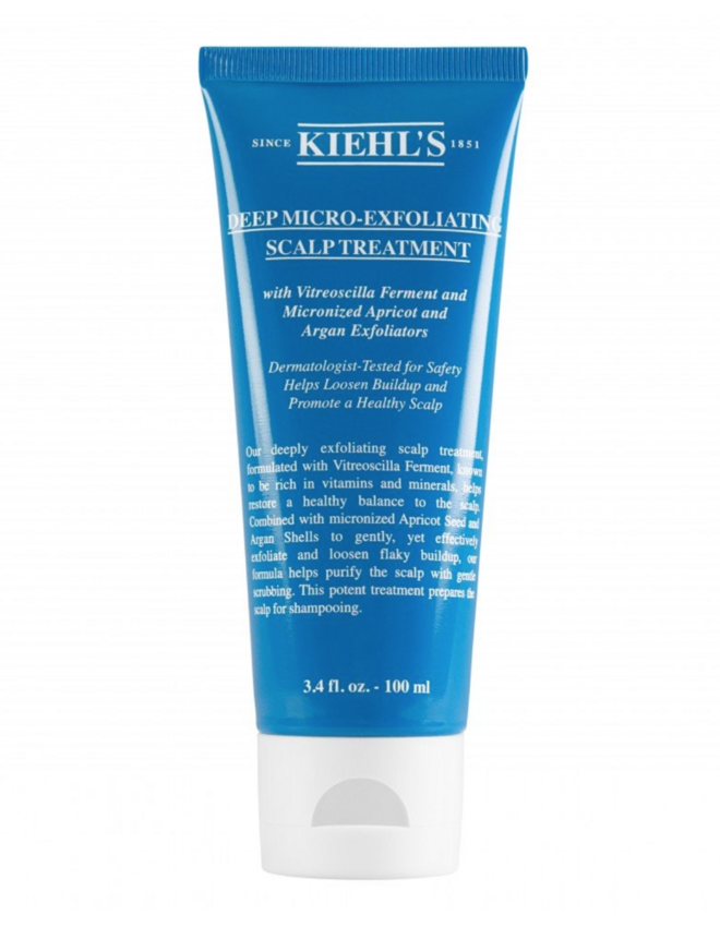 Deep Micro-Exfolianting Scalp Treatment, 100 ml, €23, Kiehl's, em www.kiehls.pt