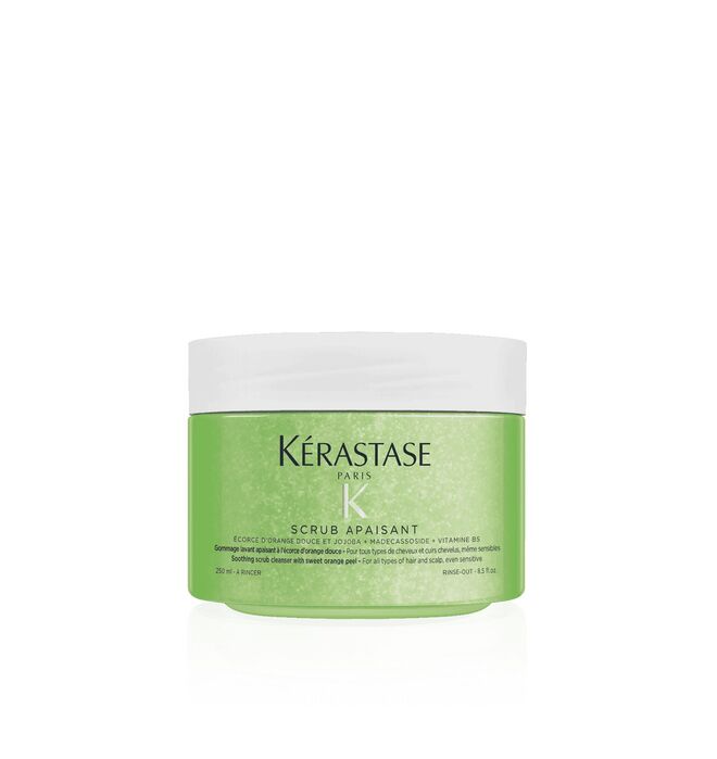 Fusion Scrub Apaisant, 250 ml, €46,25, Kérastase, em www.lojashampoo.pt 