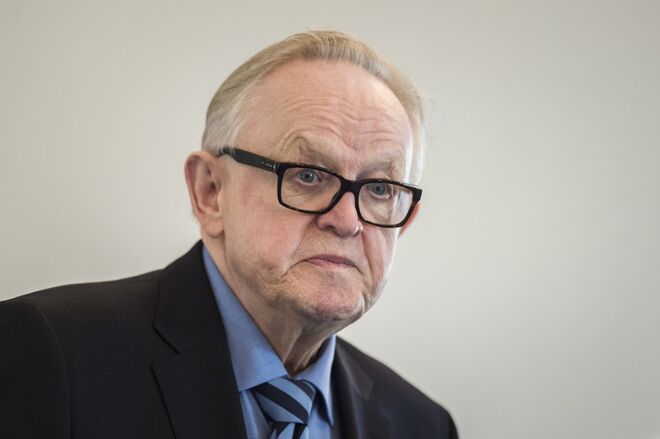 Martti Ahtisaari e sua mulher também testaram positivo para o novo vírus, mas já estão totalmente recuperados.
