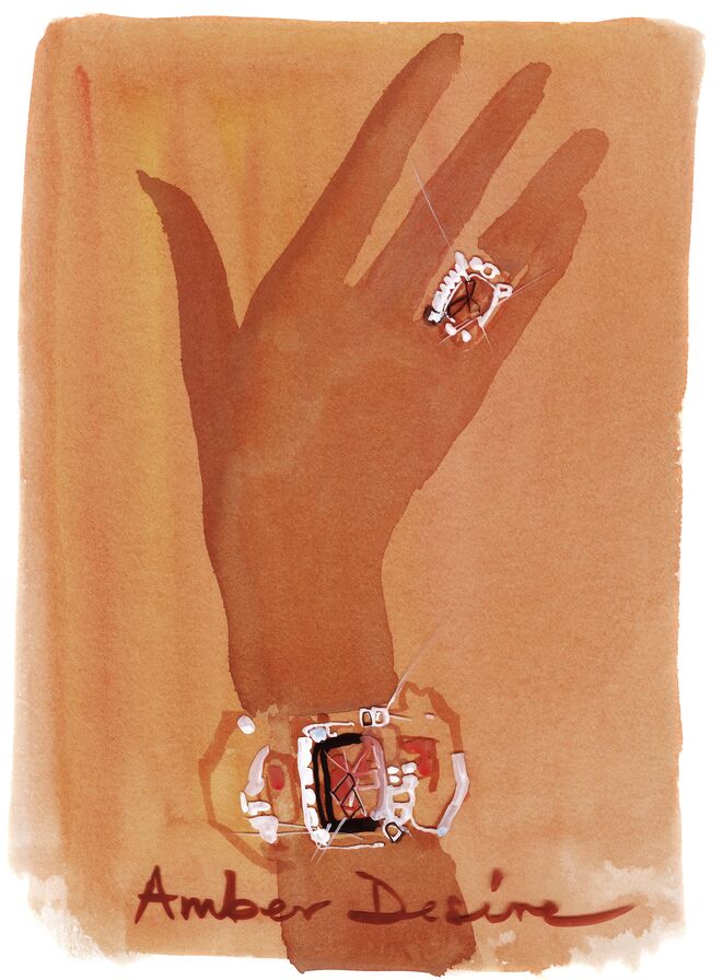 Amber Desire é outra das fragrâncias da linha