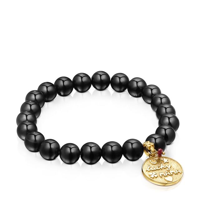 Pulseira Good Vibes Mama, €84, Tous