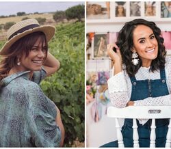 Cláudia Vieira e Francisca Pereira ao vivo no Instagram da Máxima