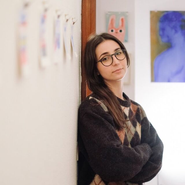 A ilustradora Clara Não 