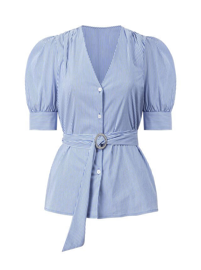 Camisa, Violeta by Mango (preço sob consulta)