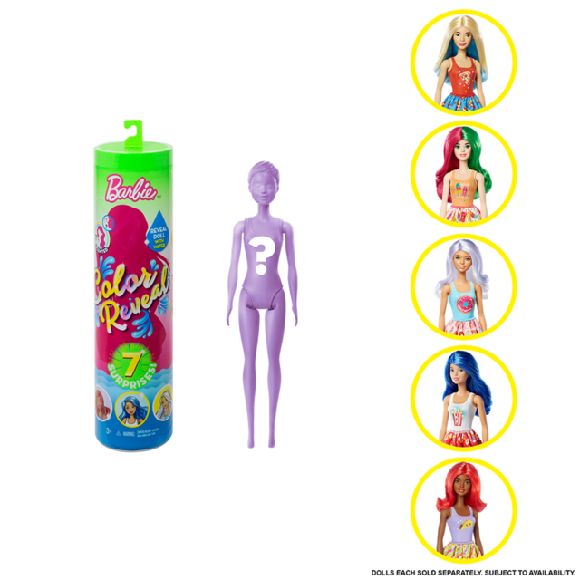 Barbie Color Reveal, €24,99, Mattel