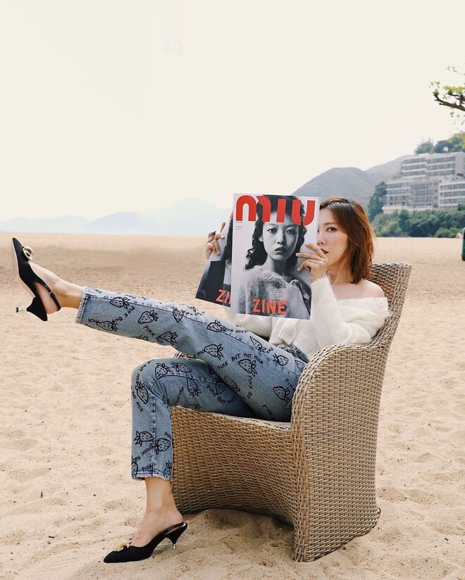 A participação de Faye Tsui, fashion stylist, no desafio #MiuMe