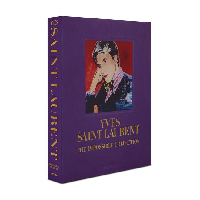 Yves Saint Laurent: The Impossible Collection, 35,5 x 42 cm, 200 páginas, €820, Assouline