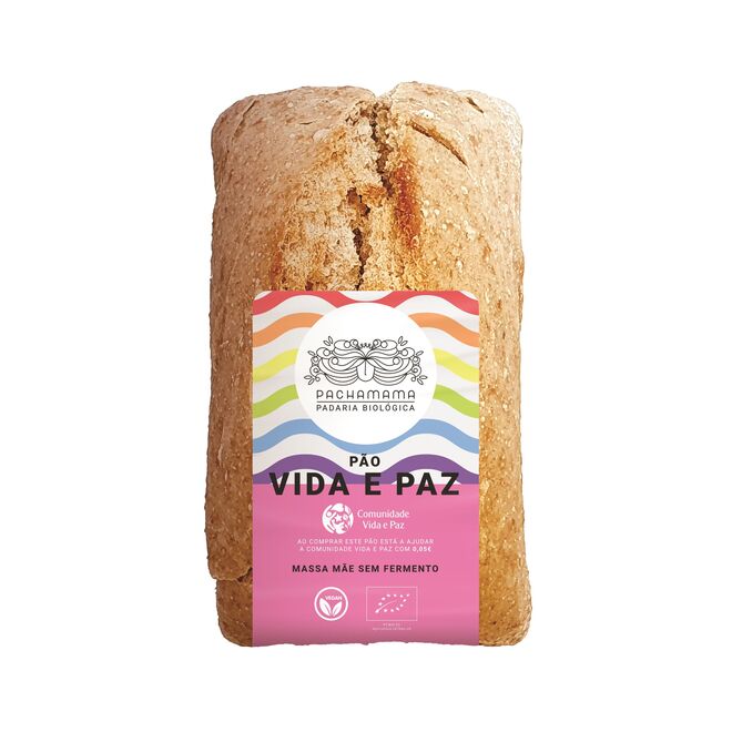 A padaria biológica Pachamama, em parceria com a Comunidade Vida e Paz, lança um novo pão que permite a quem o comprar contribuir com 0,05€ para a organização. 