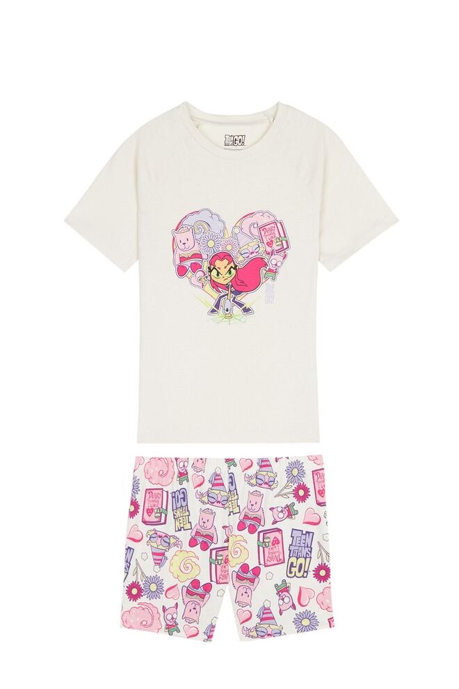 Pijama Curto Teen Titans Go-Love, €12,99, Tezenis