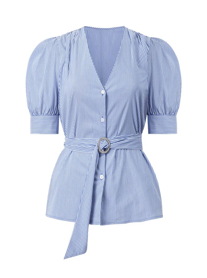 Camisa, Violeta by Mango (preço sob consulta)