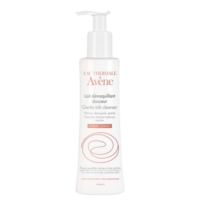 O leite desmaquilhante suavizante Avène desmaquilha e elimina todas as impurezas da pele sem efeito secante. Para peles sensíveis secas e muito secas, este produto é um dos bestsellers da marca. 