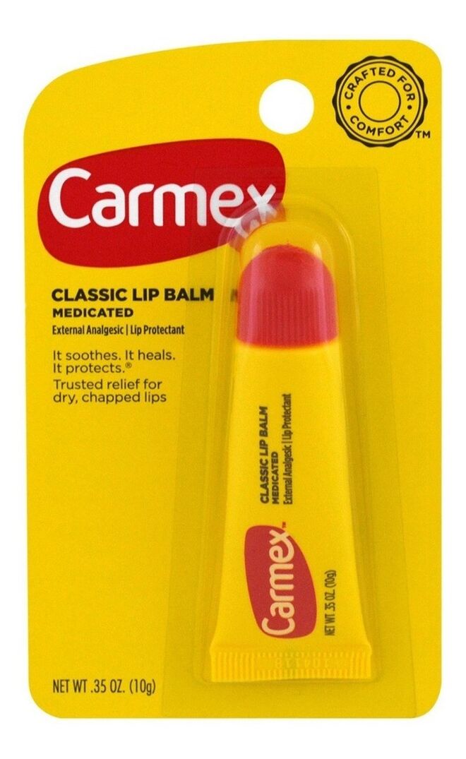 O hidratante labial Carmex é um bestseller. Suaviza, hidrata e protege, e proporciona alívio duradouro em secos e gretados. 