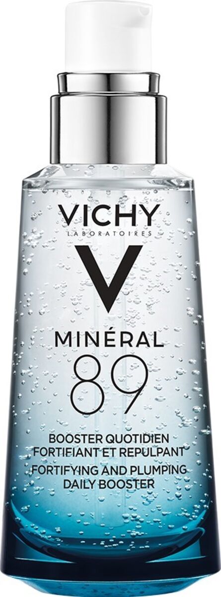 Para fortalecer e potenciar a hidratação da sua pele durante o dia, a Vichy lançou o Mineral 89, um concentrado fortificante contendo 89% de água mineralizante Vichy. 