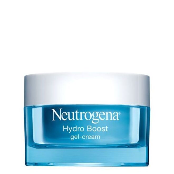 A máscara de noite hidratante Neutrogena Hydro Boost é uma fórmula enriquecida com ácido hialurónico e desenvolvida numa fórmula em gel suavizante para eliminar os sinais de fadiga e melhorar a resistência da pele à desidratação. 