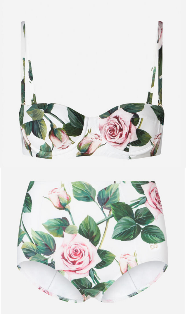 Biquíni Dolce & Gabbana, €285 e €195