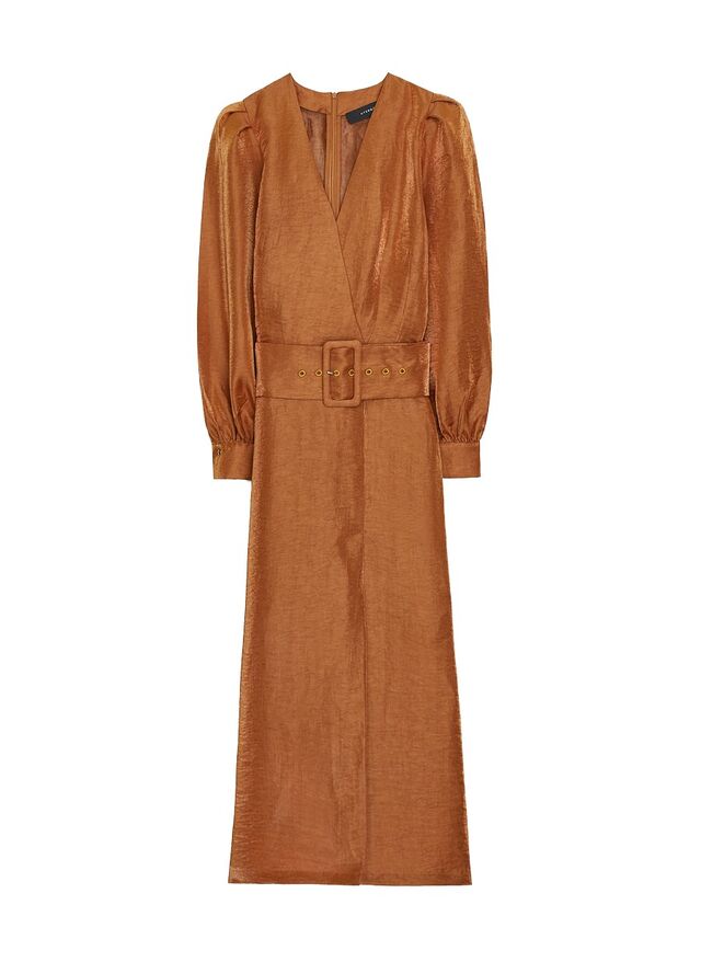 Vestido Uterqüe, agora €90,30 (antes, €129)