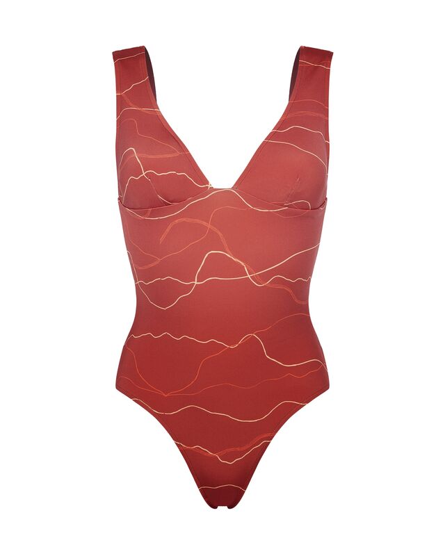 Fato de banho Hutton, €120, Latitid.