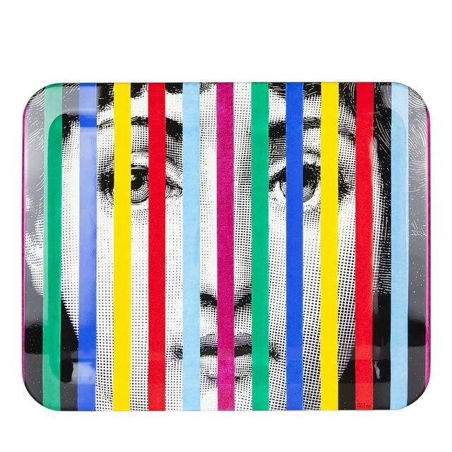 Bandeja Face & Stripes, €1100, Fornasetti