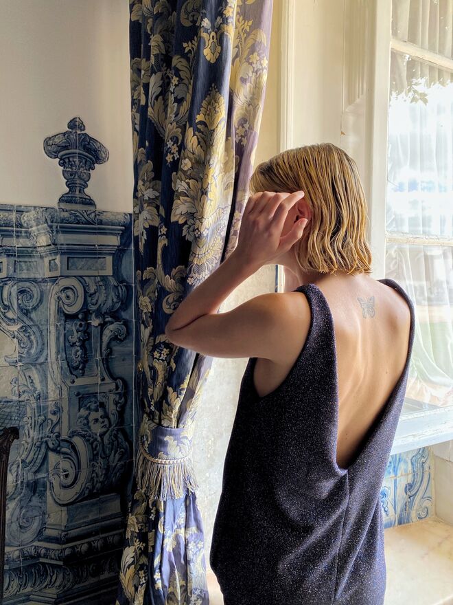 Para desenhar a coleção África, para a primavera/verão 2020, Patrícia inspirou-se nos avós. “Cada coleção parte sempre de uma situação da minha vida, por norma mais emotiva."