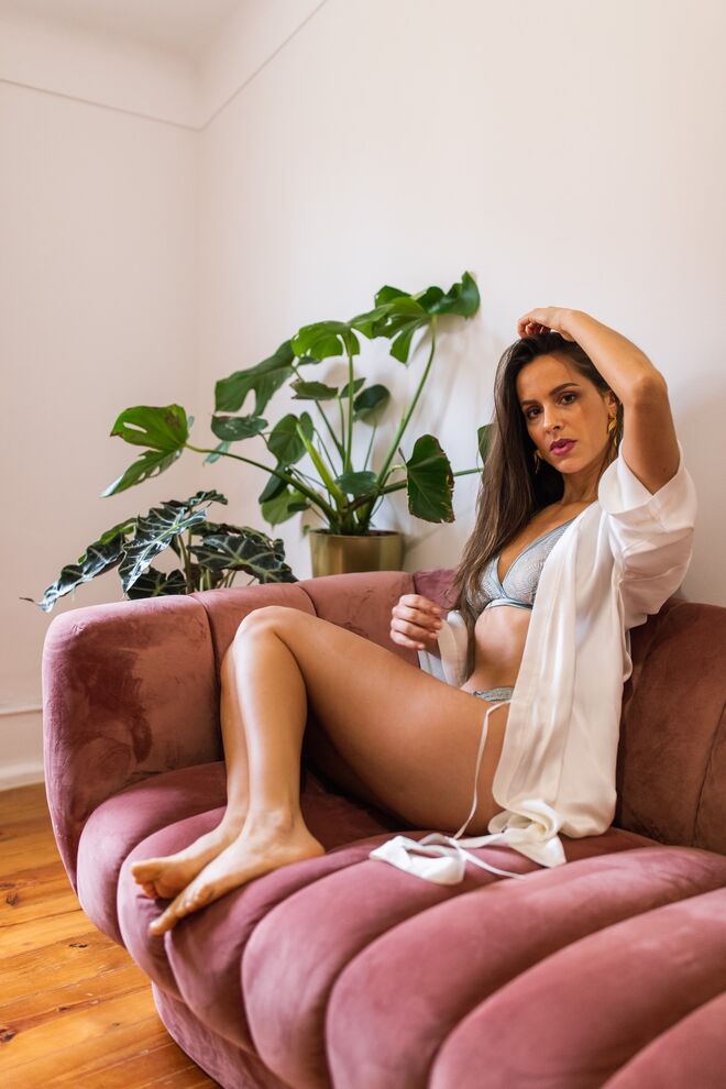 Mariana Monteiro, 31 anos, atriz e modelo. “Se a lingerie nos der confiança, isso irá ver-se por fora. Nesse sentido, eu acho que o soutien é um perfeito aliado.”