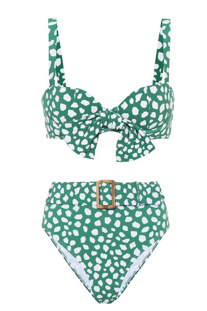 Biquíni Alexandra Miro, €245 + €189 em mytheresa.com