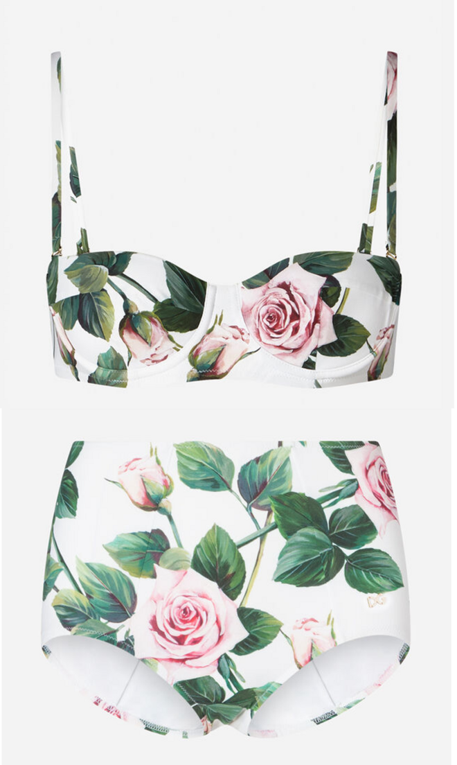 Biquíni Dolce & Gabbana, €285 e €195