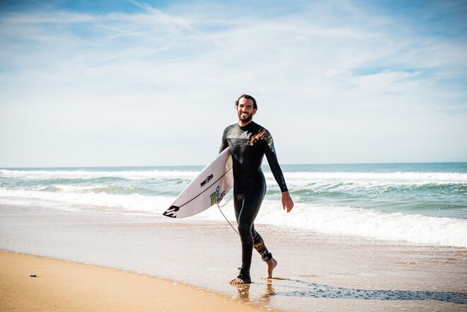 “Irei dar cada vez mais valor às pequenas coisas” - Frederico Morais, surfista

