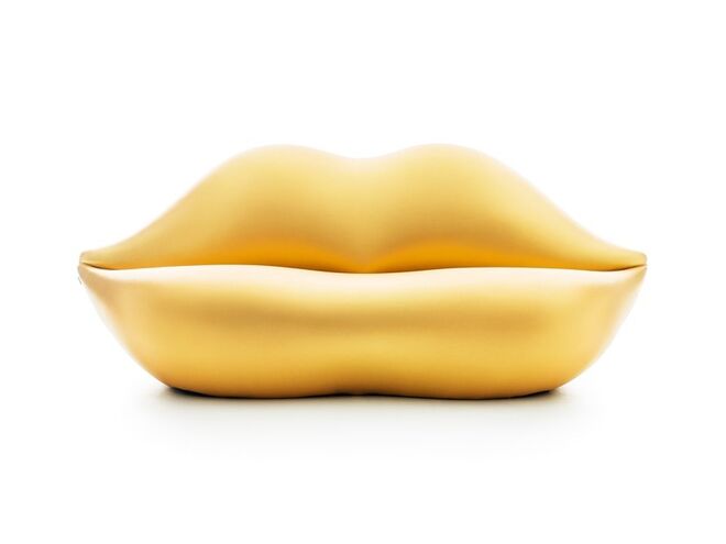 Sofá Boaccadoro, €14 640, edição limitada de Gufram Design, Studio 65