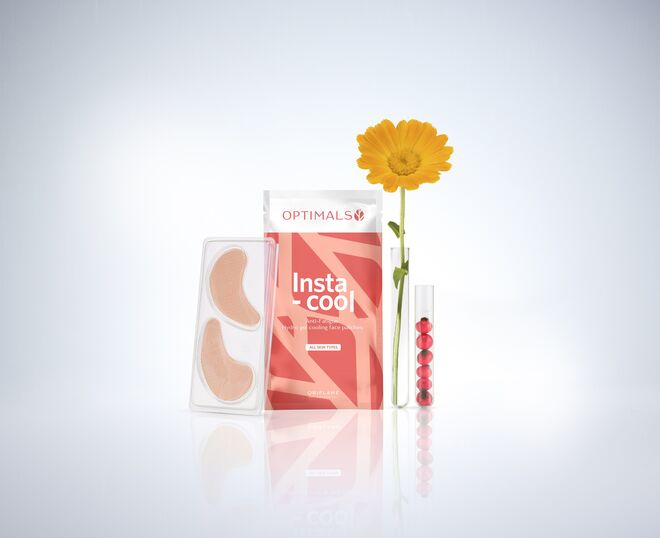 Compressas de Rosto Refrescantes e Antifadiga Hydro Gel Insta-cool Optimals