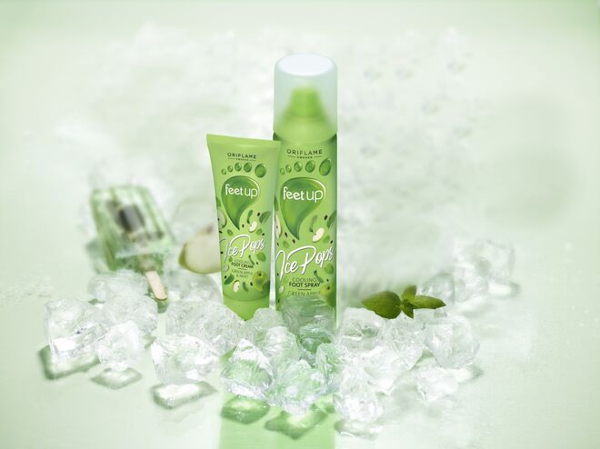 Os produtos Ice Pops Feet Up!