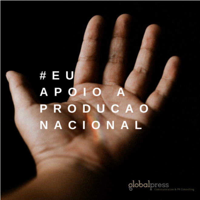 Campanha do projeto "Eu Apoio a Produção Nacional"
