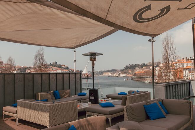 O Terraço 360°, do Espaço Porto Cruz, Vila Nova de Gaia